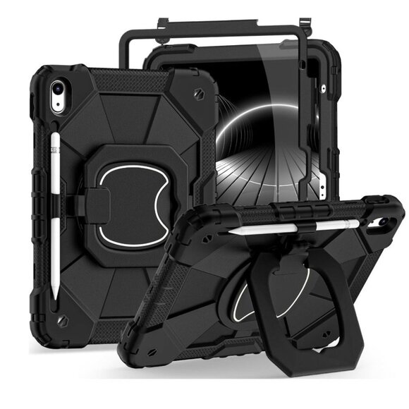 Case for iPad Air 11 inch (M2) 2024, Shockproof Protective With Hand Strap/Shoul - Picture 1 of 6